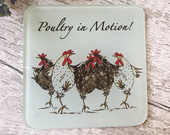 Chicken Hen Farm Personalised Name Door Hanger Birthday Gift Stocking Filler