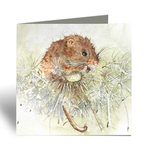 Harvest Mouse Greeting Sound Card By Really Wild Cards