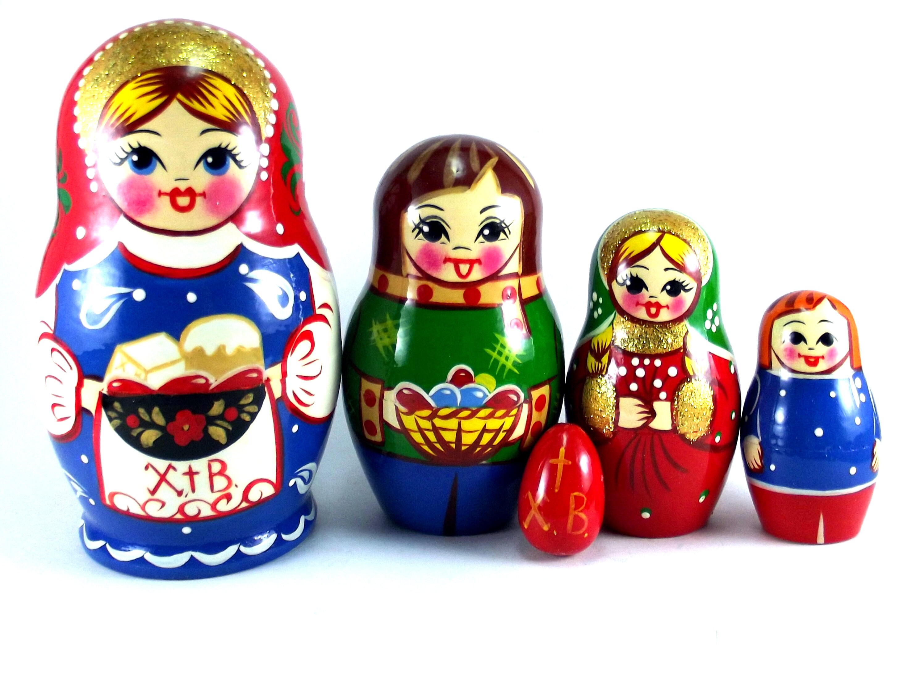 easter russian dolls