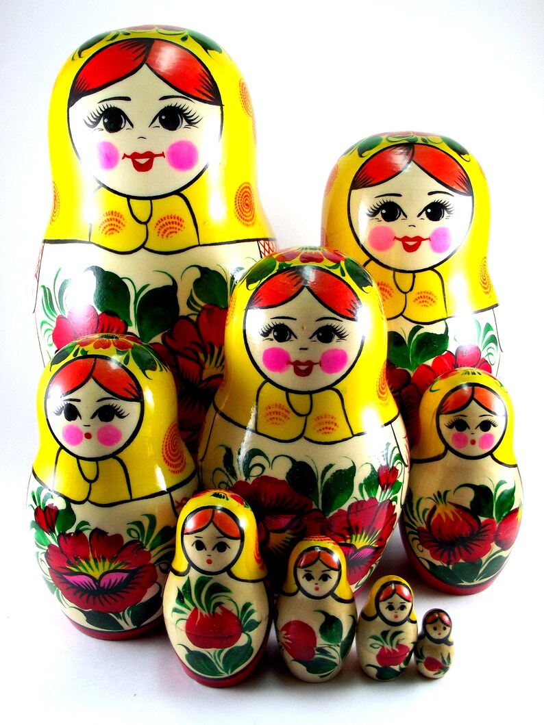authentic russian nesting dolls