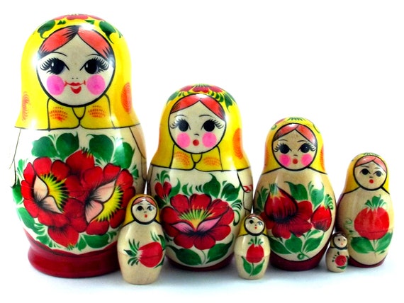 authentic russian nesting dolls