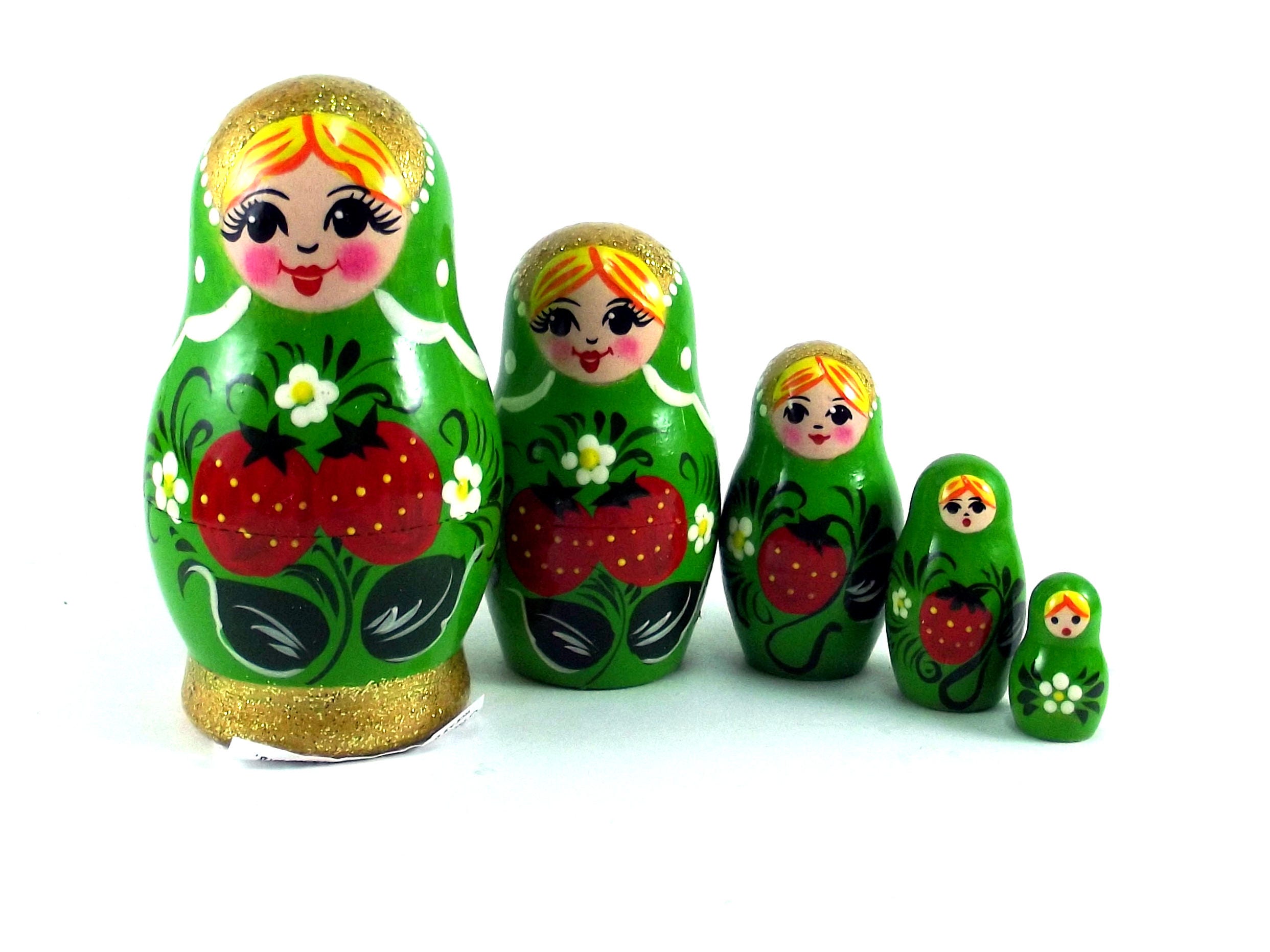 authentic matryoshka dolls