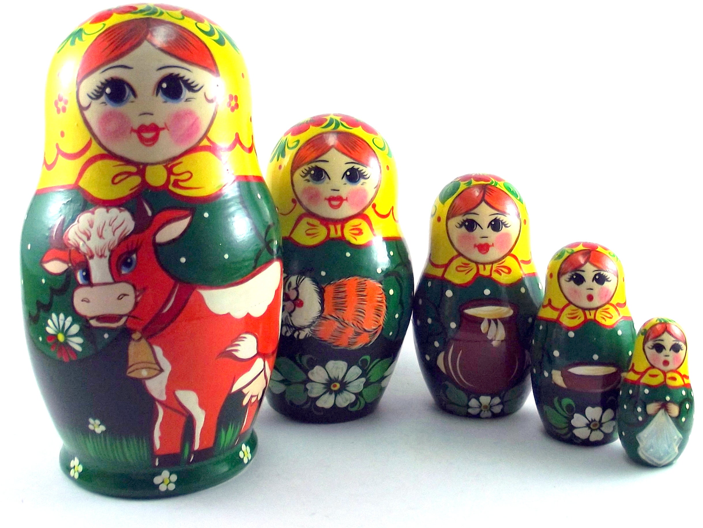 authentic matryoshka dolls