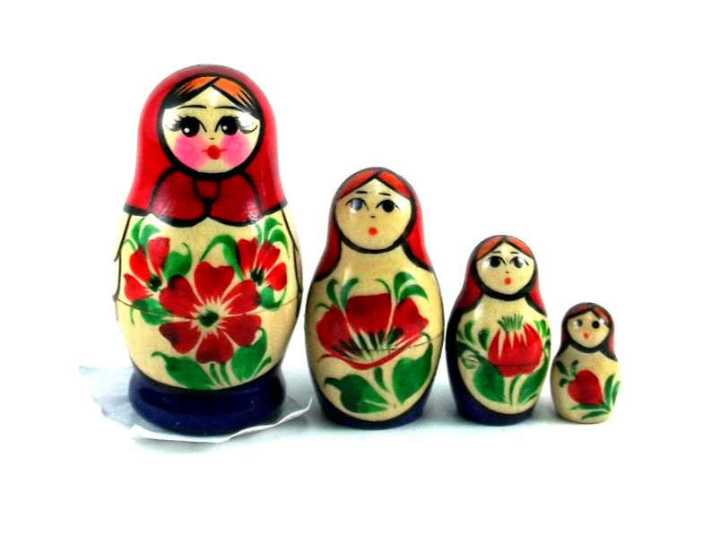 real russian nesting dolls