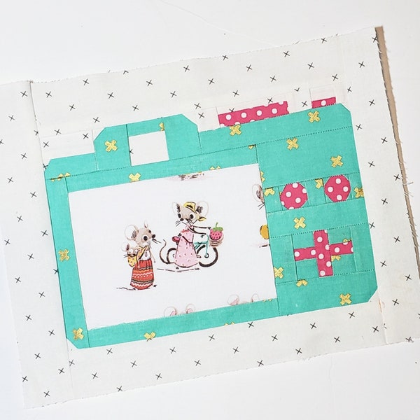 Camera Quilt Pattern Etsy