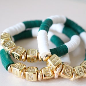 Marshall Thundering Herd (HERD) Pave Polymer Bracelet