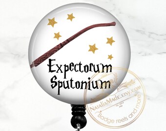 Funny Respiratory Therapist Badge Reel - Expectorum Sputonium - Retractable  Badge Holder - Carabiner - Stethoscope Tag - RRT RT Gift