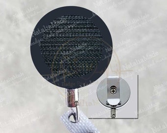 Base interchangeable pour enrouleur de badge - Clip de ceinture rétractable robuste