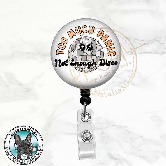 Badge Reel Funny Heavy Duty