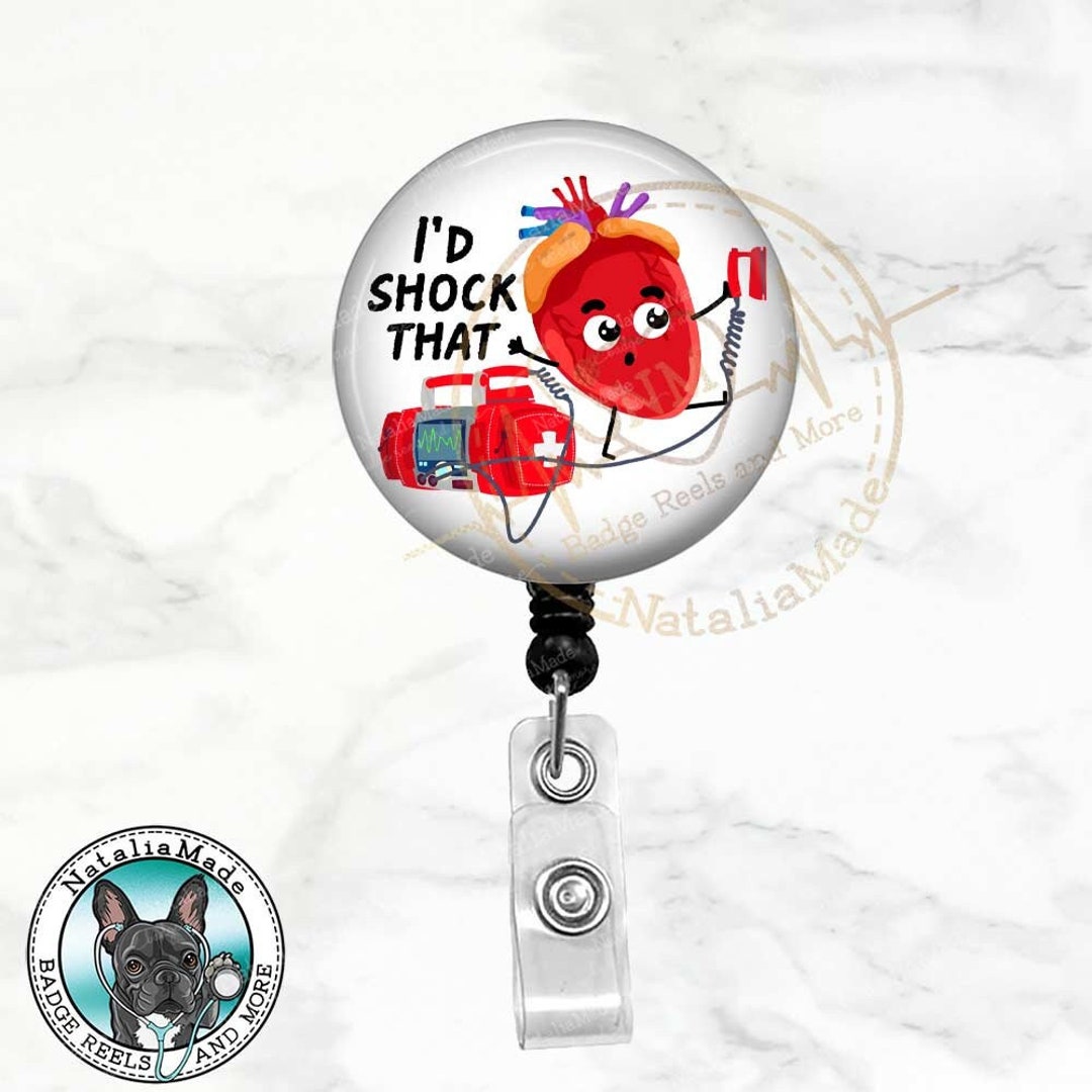 Landical 15 PC Funny Nurse Badge Reel Set – Retractable ID Holders With Puns & Jokes For Nurses, Doctors, Office