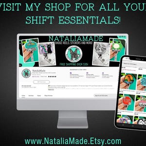 a phone and a computer screen with the words visit my shop for all your shirt