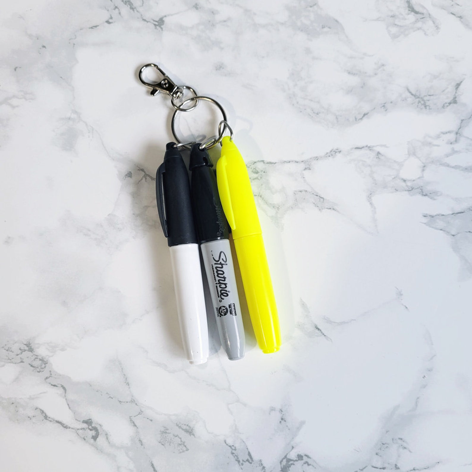 Mini Pen Marker Highlighter Dry Erase Keychain Nurse Badge Etsy