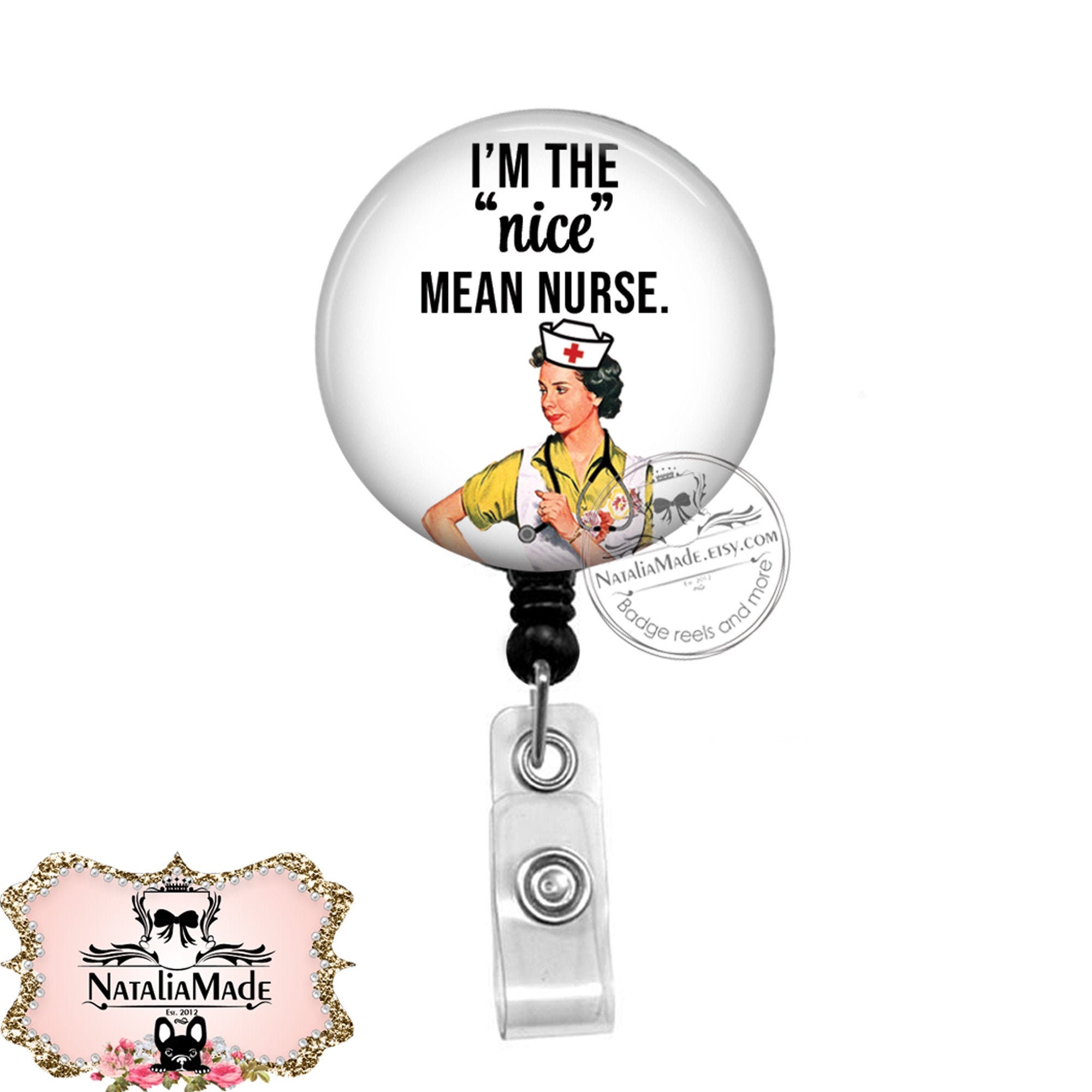 Badge Reel Holder Badge Clip ID Badge Holder For Office Workers