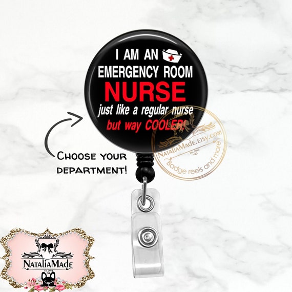 ER Nurse / ICU / Trauma / Psych / Cath Lab / Oncology Nurse Badge