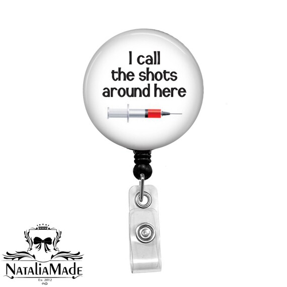 Funny Nurse Badge Reel 1.5 Retractable Badge Holder Etsy