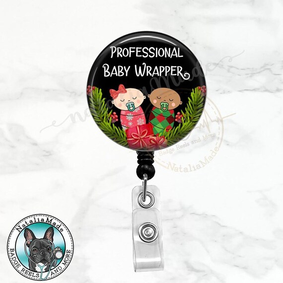 Ask Me About ROSC Badge Reel Retractable Badge Holder, Funny Nurse