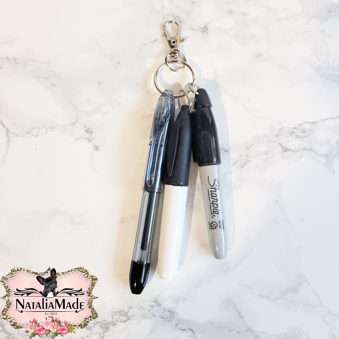 Mini Pen Marker Highlighter Dry Erase Keychain Nurse Badge Etsy