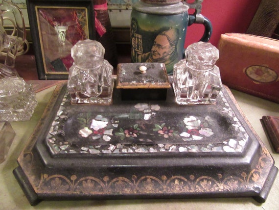 Antique Ink Stand