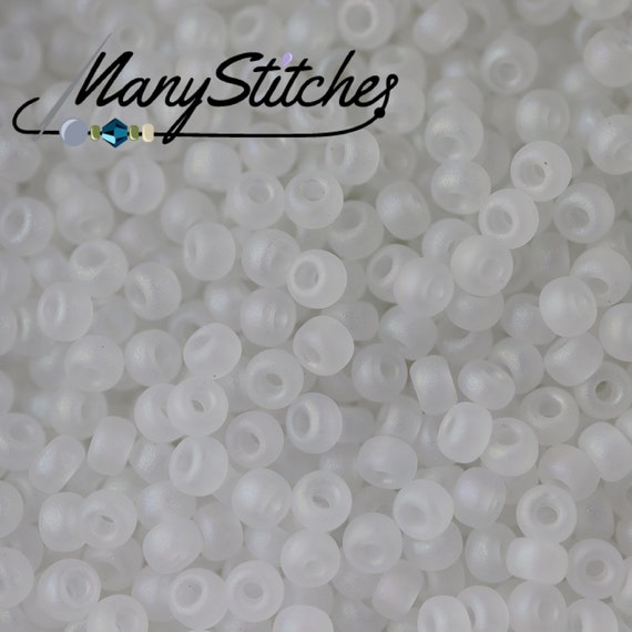 8-131FR, Miyuki 22g Matte Crystal AB 8-131FR, Miyuki 22g Matte Crystal AB