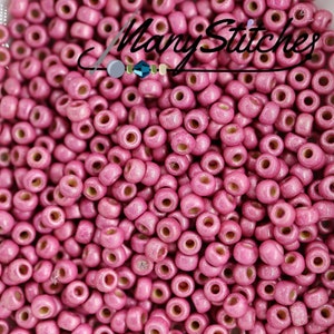 Duracoat Galvanized Matte Hot Pink, Miyuki 8/0, (4210F) - 22g Tube