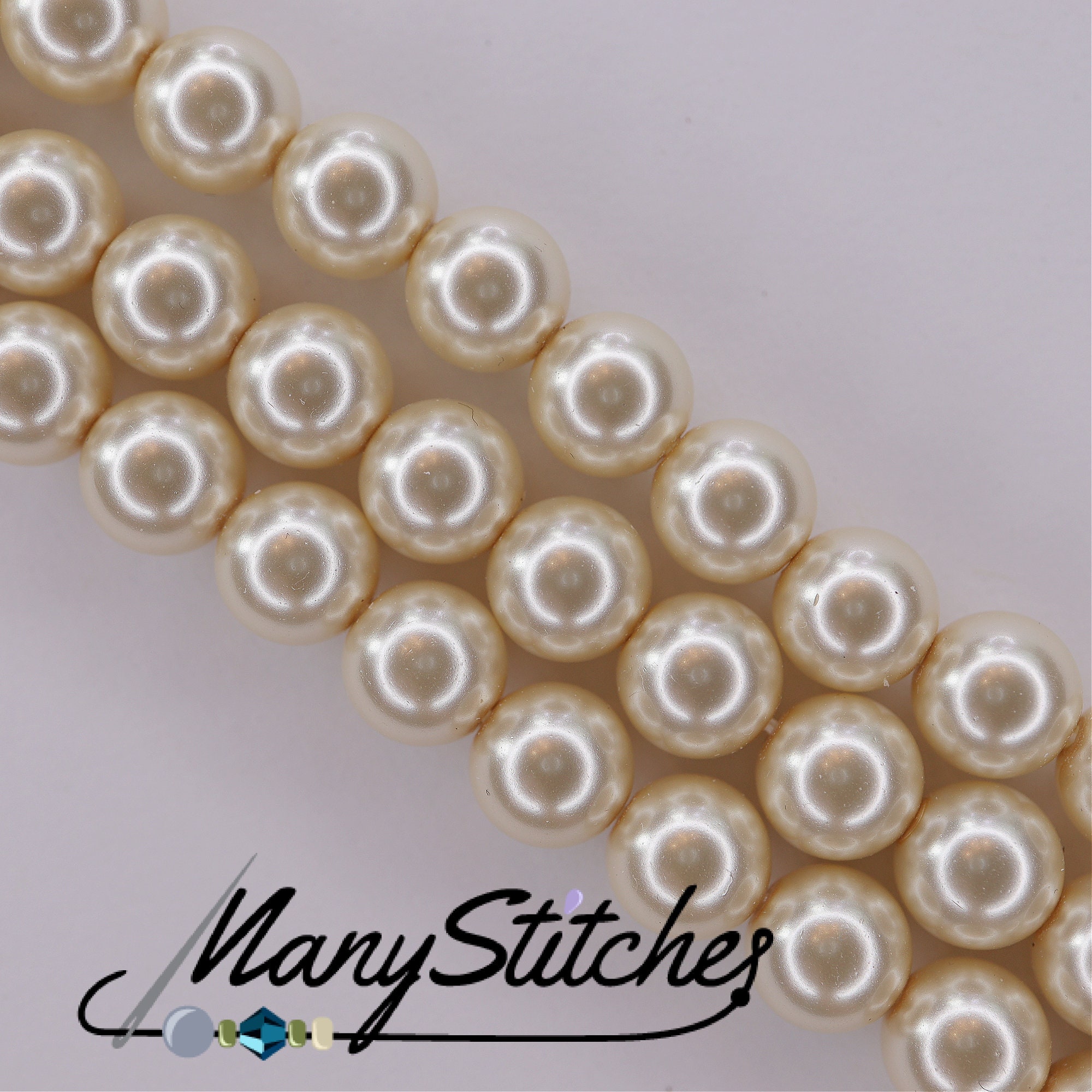 Pearl, Preciosa Maxima - Lt Cream Rose Pearl, Preciosa Maxima - Lt Cream Rose