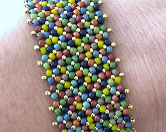 Pop of Confetti Bracelet Tutorial