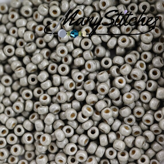 8-4221F, Miyuki 22g Duracoat Galvanized Matte Light Pewter 8-4221F, Miyuki 22g Duracoat Galvanized Matte Light Pewter