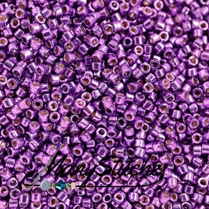 11/0 Delica - 7.2g Tube - Duracoat Galvanized Purple Orchid (DB2508)