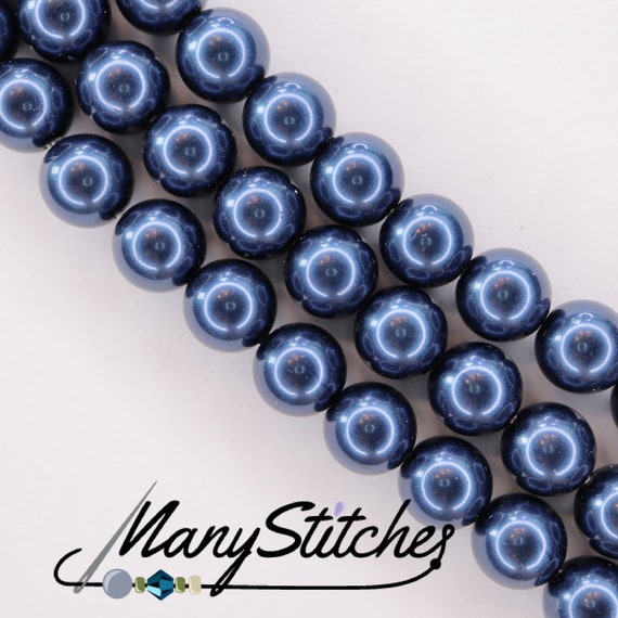 Pearl, Preciosa Maxima - Dark Blue Pearl, Preciosa Maxima - Dark Blue