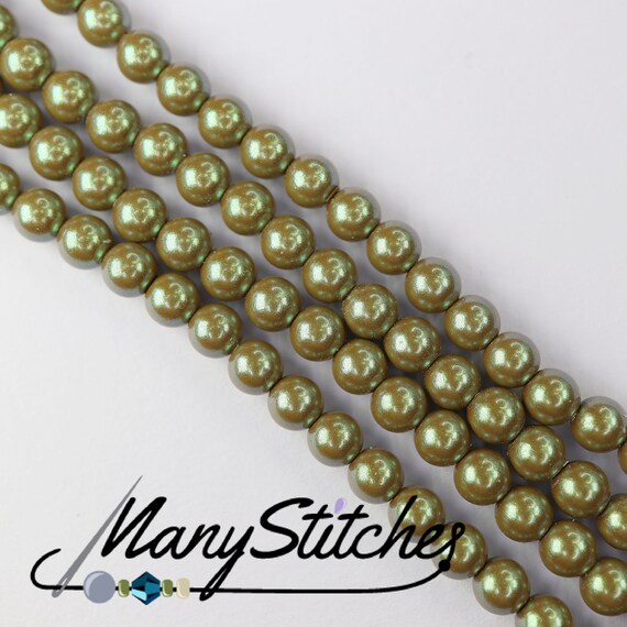 Pearl, Preciosa Maxima - Pearlescent Khaki Pearl, Preciosa Maxima - Pearlescent Khaki