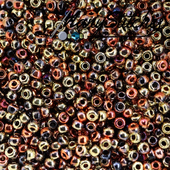 8-304, Miyuki 22g Garnet Gold Luster 8-304, Miyuki 22g Garnet Gold Luster