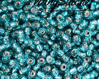 8-2405, Miyuki 22g Transparent Teal 8-2405, Miyuki 22g Transparent Teal