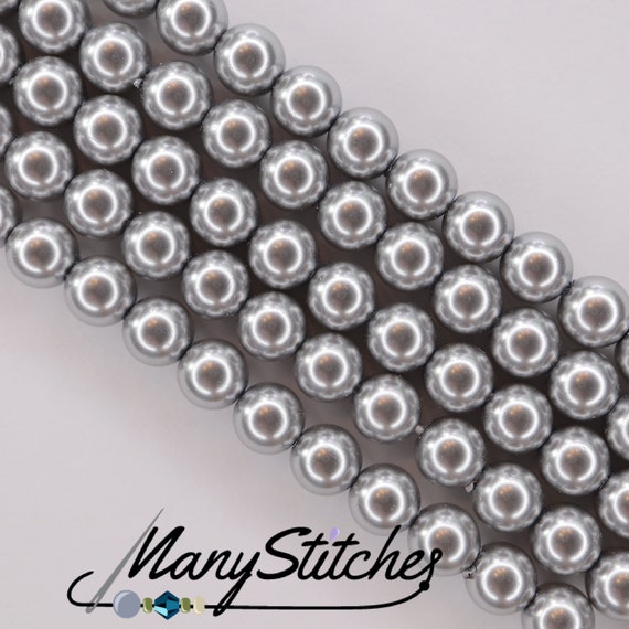 Pearl, Preciosa Maxima - Lt Grey Pearl, Preciosa Maxima - Lt Grey