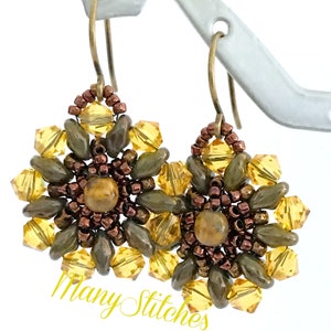 Pinwheel Earring Tutorial