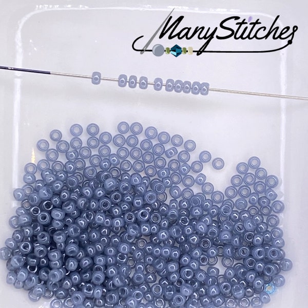 NEW COLORS, Miyuki Translucents! - Slate 11/0 Round (2378) - 24g tube