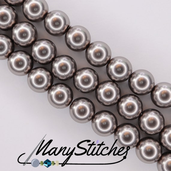 Pearl, Preciosa Maxima - Dark Grey Pearl, Preciosa Maxima - Dark Grey
