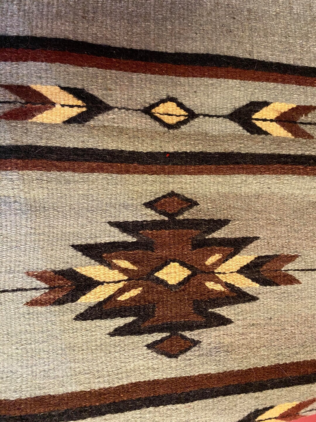 Handwoven Chimayo Style Sage Blanket With Fringed Edges. Etsy