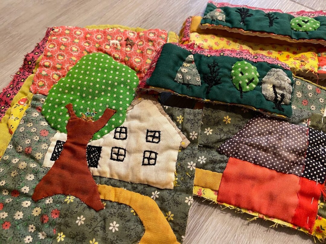 DIY. Cutting Quilt. Pieces Quilt. Bundle of 6 Pieces of Etsy