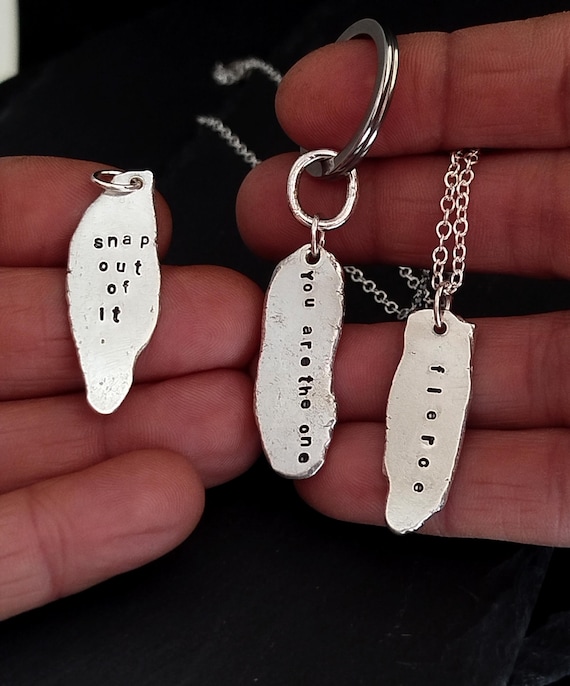 Custom Engraved Sterling Silver 925 Talismans