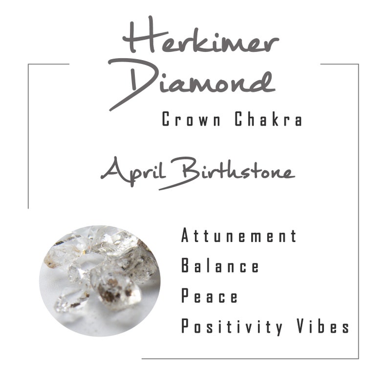Herkimer Diamonds Stud Boucles d'oreilles en argent sterling Back Posts Boucles d'oreilles en pierre brute par SteamyLab image 3
