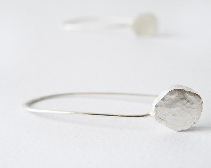 Dangle Earrings Gift Ideas for Women, Organic Recycled Silver Earrings
