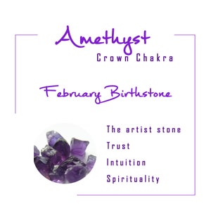 Raw Amethyst Stud Earrings, Amethyst Nuggets Posts, Sterling Silver Studs Purple earrings, February Birthstone image 3
