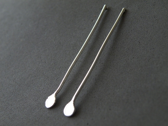 Urban Silver Earrings Contemporary Modern Earrings Minimalist Earrings Sterling Silver Handmade Jewelry by SteamyLab