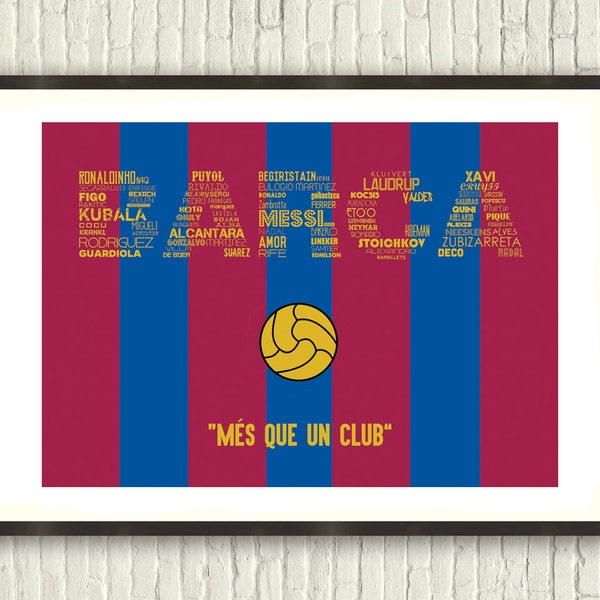 Fc Barcelona - Etsy