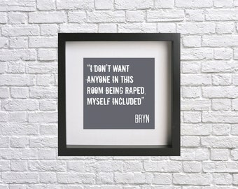 Gavin and Stacey - Nessa, Bryn, Smithy and Doris - TV quote prints