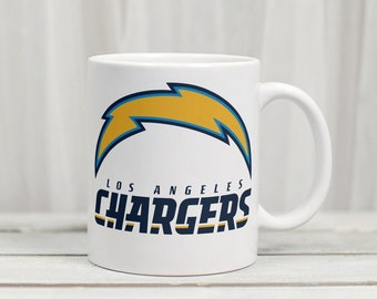LA Chargers gifts | NFL | Custom Los Angeles  Mug | Football Lovers | Football Gift | Football | Football fans | Super Bowl | LA | la fans