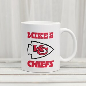 Chiefs NFL Custom Kansas City Mug Personalized Football Lovers Football Gift Football Football Lovers Super Bowl Kansas image 1