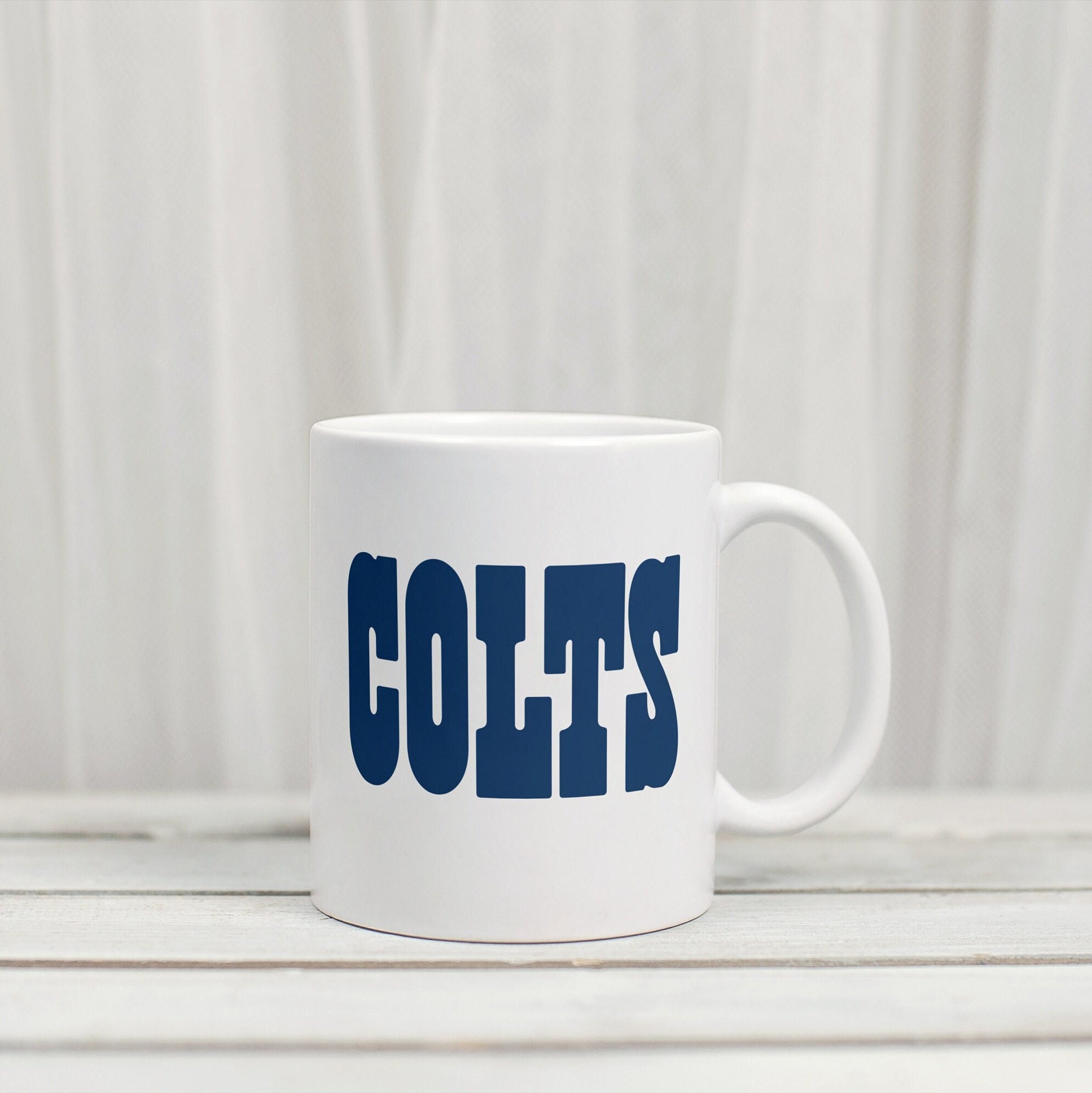 Indianapolis Colts 18oz. Personalized Hustle Mug