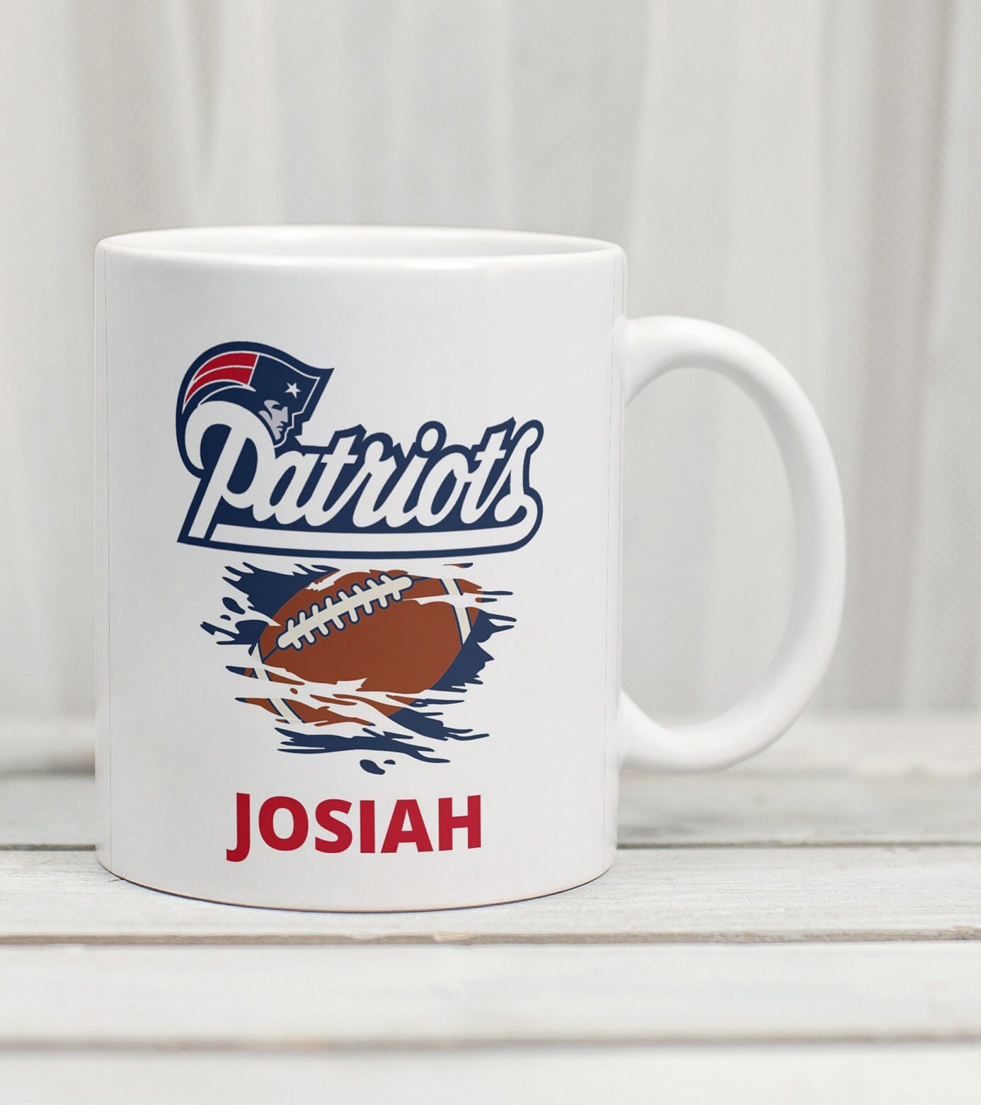 New England Patriots Sculpted Relief Coffee Mug