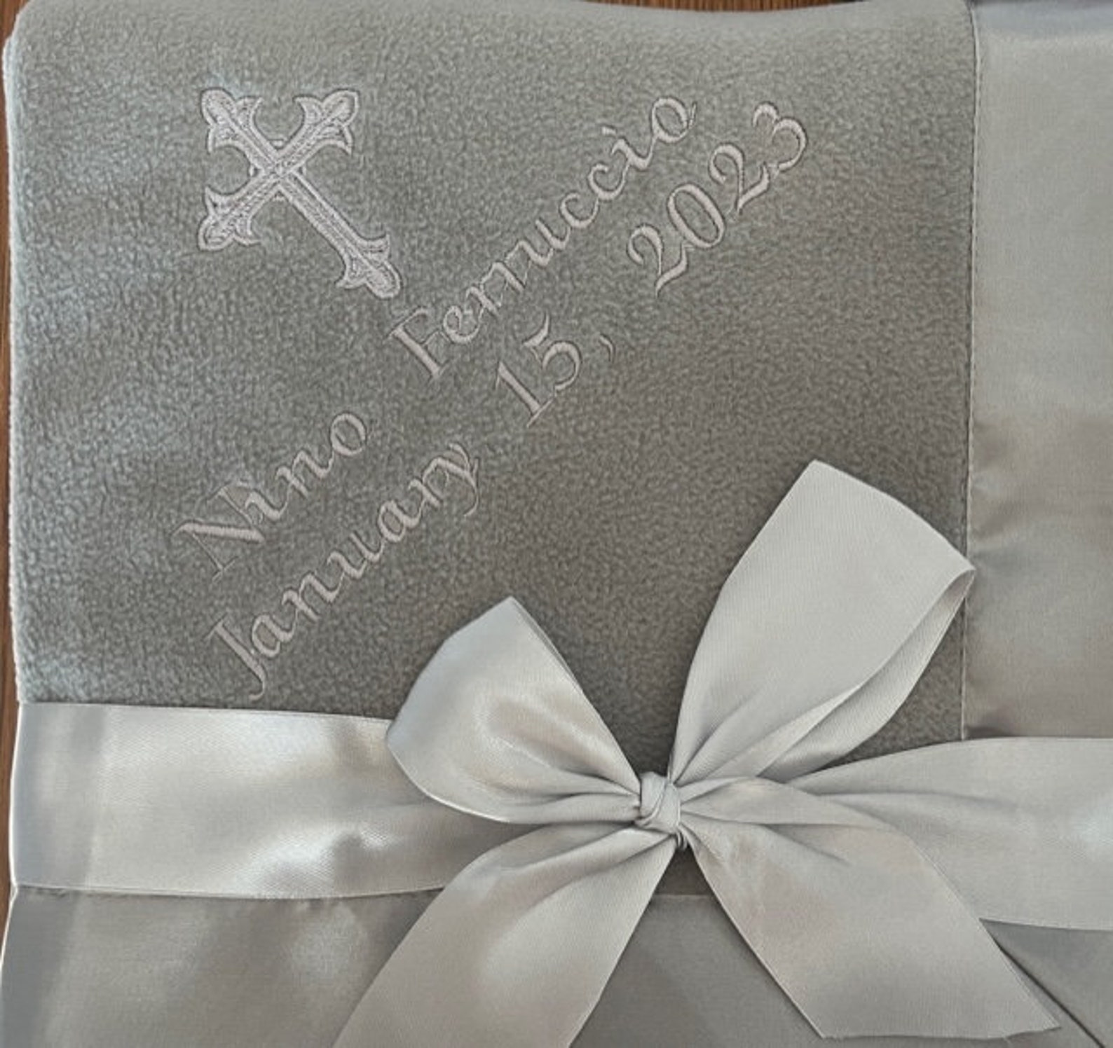 Baptism Blanketpersonalized Etsy